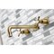 Kingston Brass KS6023BEX Wall Mount Tub Faucet, Antique Brass KS6023BEX - alternate 5